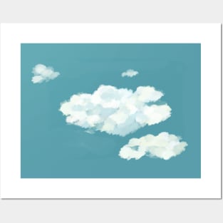 clouds and sky Posters and Art